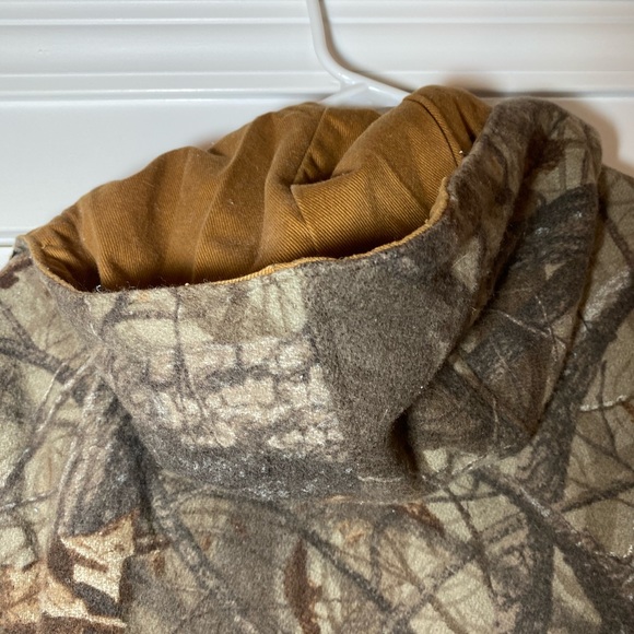 Vintage Woolrich 100% Wool Camo Oversized Men’s Jacket - Picture 12 of 13